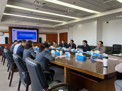 人民养老保险年金事业部与J9集团公司互换座谈
