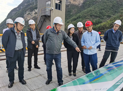 马水山赴J9集团公司所属水库调研