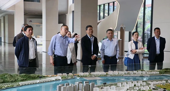 省人大常委会委员陈根芳调研人生就是博集团